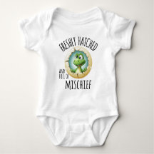 Nouveau-né | Body bébé dinosaure qui éclot