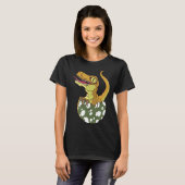 nouveau-né dino rex Pullover Sweat - shirt à capuc (Devant entier)
