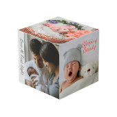 Nouveau-né Whimsy Memories Photo Cube (Angle devant)