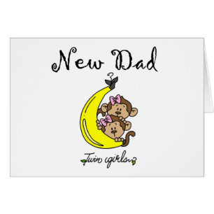 Nouveau papa de Twin Girls Tshirts et cadeaux