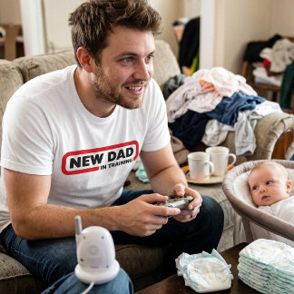 Nouveau Papa en Formation - T-Shirt Drôle