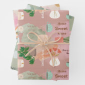 Nouveau papier d'enveloppement de maison - Feuille (En situation)