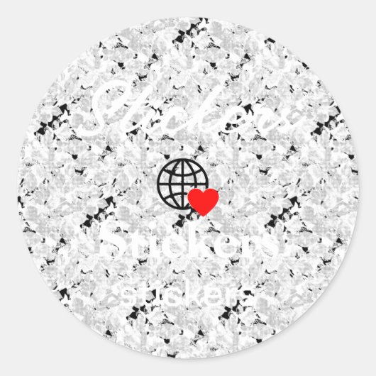 Nouveau personnalisation Stickers Logo Texte (Devant)