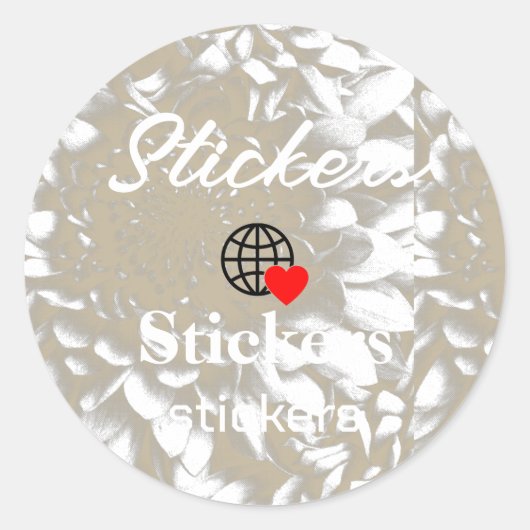 Nouveau personnalisation Stickers Logo Texte (Devant)