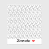 Nouveau personnalisez TextLogo Autocollant Vinyl C (Feuille)