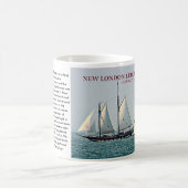 Nouveau phare London Ledge, Connecticut Mug (Centre)