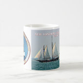 Nouveau phare London Ledge, Connecticut Mug (Centre)