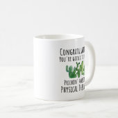 Nouveau physiothérapeute cadeau café Mug (Devant droit)