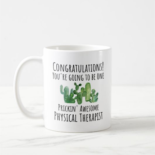 Nouveau physiothérapeute cadeau café Mug (Gauche)
