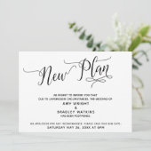 Nouveau plan Reporté Faire-part Mariage (Debout devant)