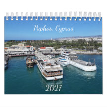 Nouveau pour 2027 ! Paphos, Chypre Calendrier