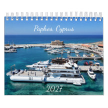 Nouveau pour 2027 ! Paphos, Chypre Calendrier