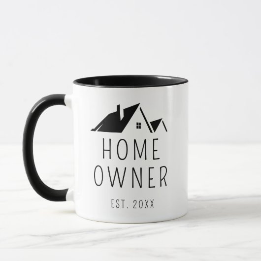 Nouveau propriétaire de maison de café Mug (Gauche)
