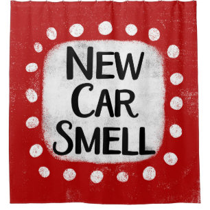 Nouveau rideau de douche Odeur de voiture