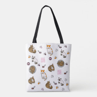 Nouveau | Sac fourre-tout Doodles | Chats de Sunse