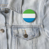 NOUVEAU ! ! - SIERRA LEONE BADGE DE RETOUR DU NIP (En situation)