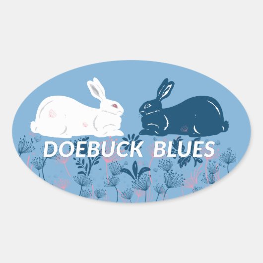 Nouveau Sticker Doebuck Blues (Devant)