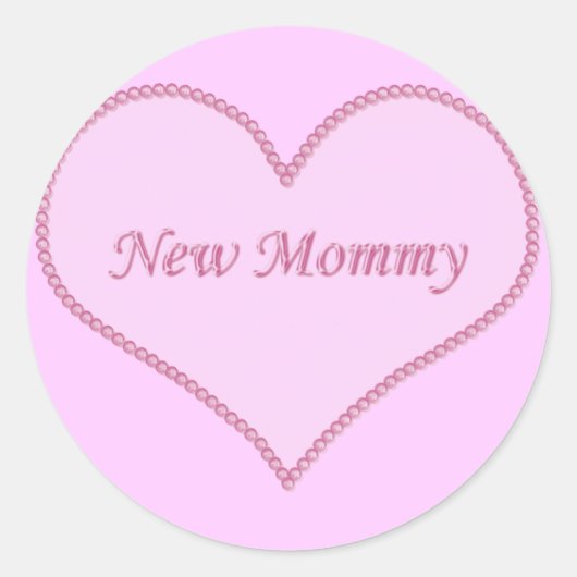 Nouveau Stickers Maman, Rose (Devant)