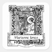 Nouveau Stickers Plaque Ex Libris (Devant)