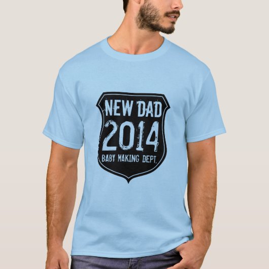 Nouveau t-shirt Dad 20XX pour père du nouveau-né (Devant)