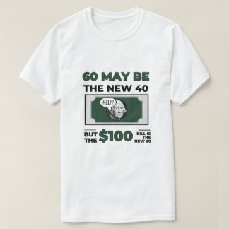 Nouveau T-shirt de la facture de 100 $