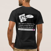 NOUVEAU ! T-shirt de ventilateur électrique : (Dos)