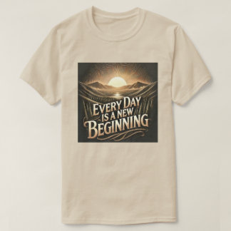 Nouveau T-shirt Début