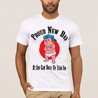 Nouveau T-shirt fier de papa