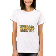 Nouveau T-Shirt Graphique Vache Odeur d'Argent