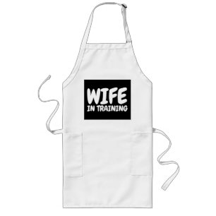 Nouveau tabliers de cuisine pour femme, Fiançaille
