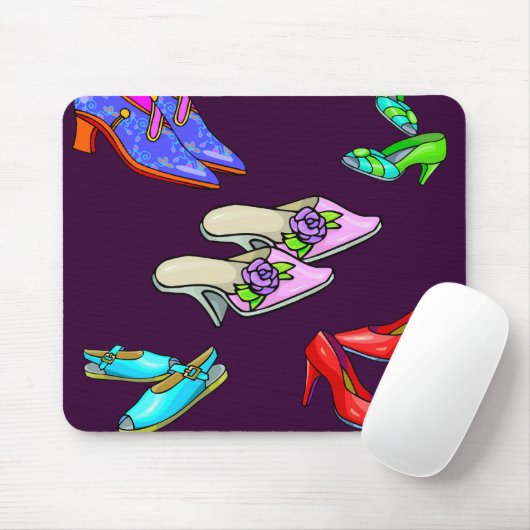 Nouveau tapis de souris de chaussures (Avec souris)