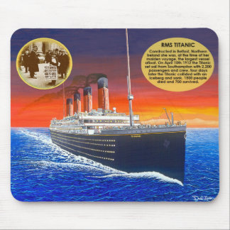 Nouveau tapis de souris titanique
