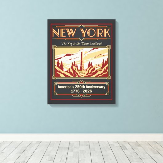 Nouveau York Art Déco 250e anniversaire de l'Améri (Insitu (Plancher de Bois))