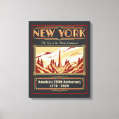 Nouveau York Art Déco 250e anniversaire de l'Améri (Recto)