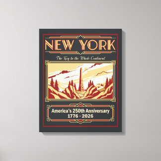 Nouveau York Art Déco 250e anniversaire de l'Améri