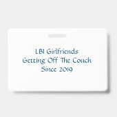 NOUVEAUTÉ ! Badge LBIG & Lanyard (Arrière)