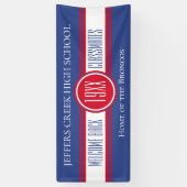 NOUVEAUTÉ ! Bannière d'accueil de réunion de class (Vertical)