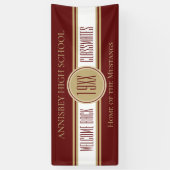 NOUVEAUTÉ ! Bannière d'accueil de réunion de class (Vertical)