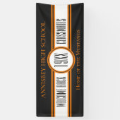 NOUVEAUTÉ ! Bannière d'accueil de réunion de class (Vertical)