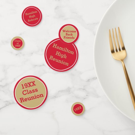 NOUVEAUTÉ ! Confetti de table de réunion de classe (Groupe)