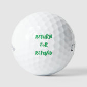 Nouveauté Dire des balles de golf (Recto)