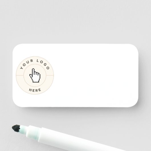 NOUVEAUTÉ ! Étiquette de nom - Effacement sec - Re (En situation)