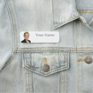 NOUVEAUTÉ ! Étiquette de nom - Rectangle de 3,5 po