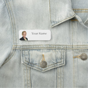 NOUVEAUTÉ ! Étiquette de nom - Rectangle de 3 po X