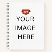 NOUVEAUTÉ ! Graphique de Carnet spiral de 8,5 po x (Devant)