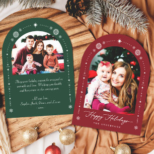 NOUVEAUTÉ ! Joyeuses fêtes Noël Arch Carte photo