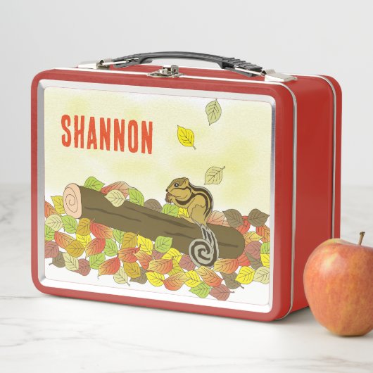 NOUVEAUTÉ ! Lunchbox - Chipmunk Fall (ajouter le n (En situation)