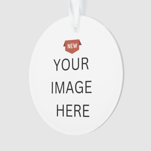 NOUVEAUTÉ ! Ornement - Acrylique - Cercle - Person (devant)