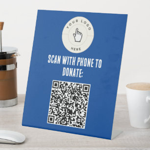 NOUVEAUTÉ ! Panneau de piédestal -10"X12"- Code QR