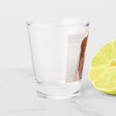 NOUVEAUTÉ ! Vaches mariages verre de tir - Texte r (Gauche)